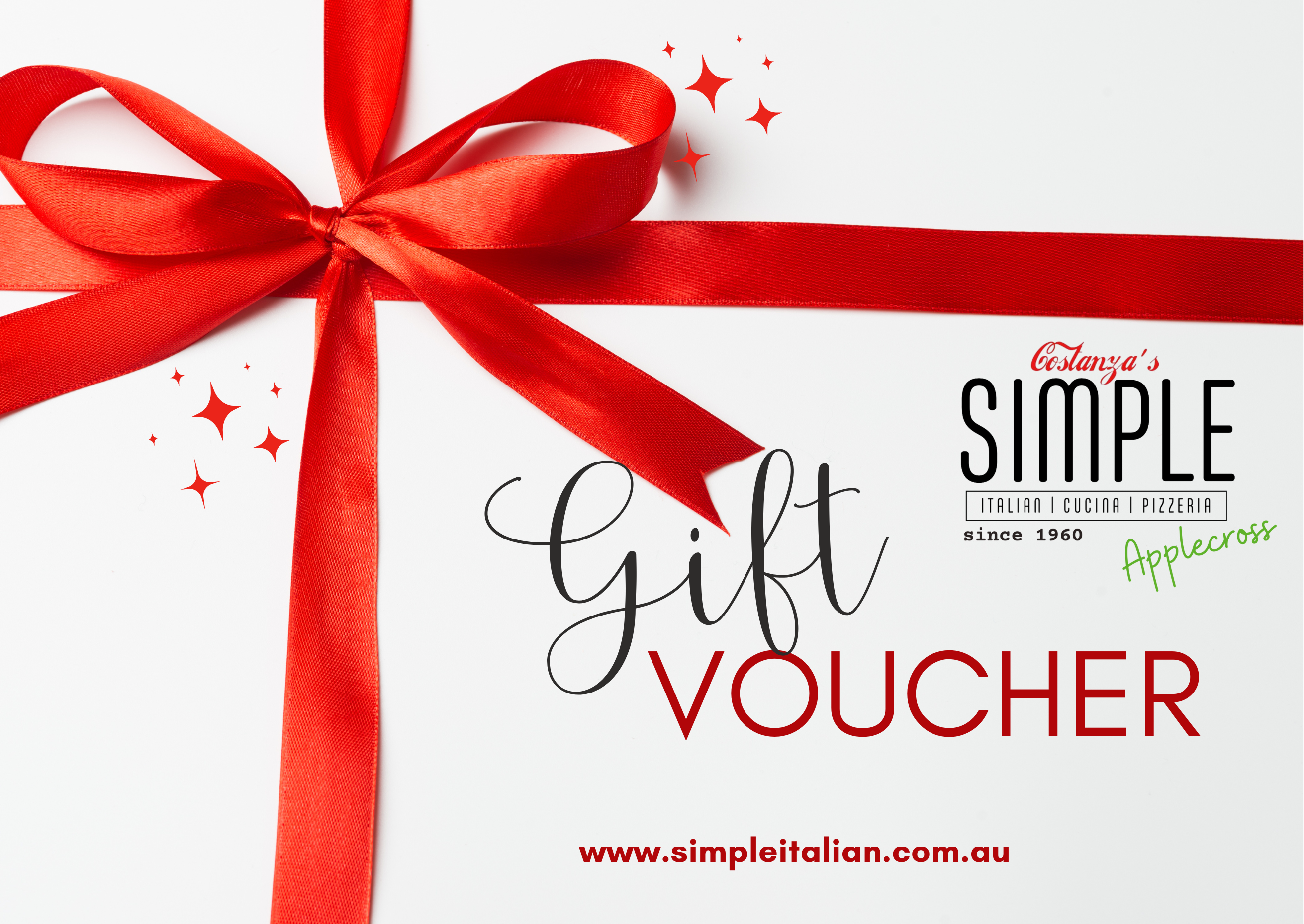 Red and White Elegant Gift Voucher Card (1)